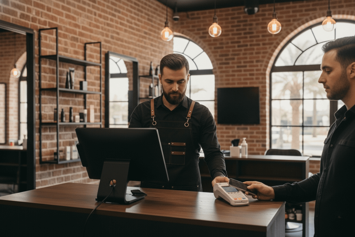 barber booking app